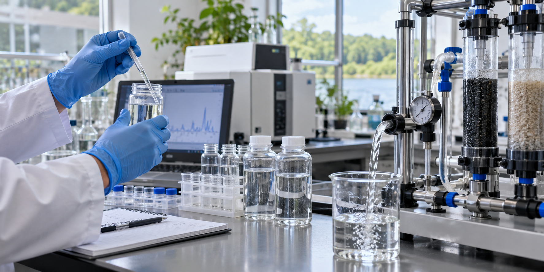 Environmental research activity in the laboratory