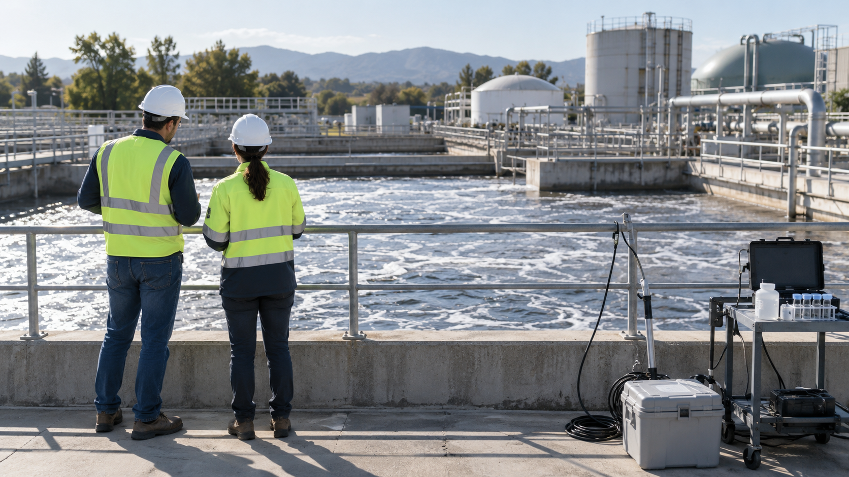 Municipal and industrial wastewater partnership