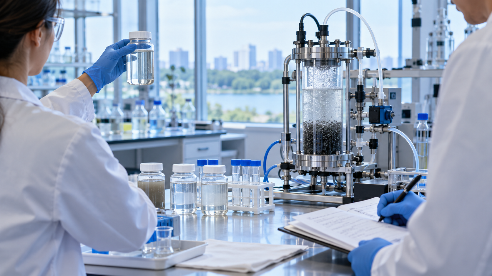 Environmental engineering research in progress